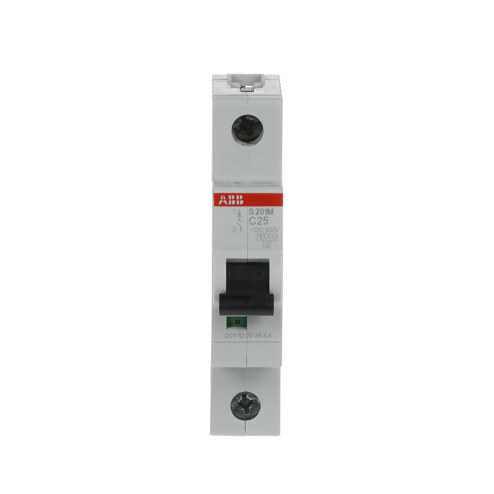 ABB 2CDS271001R0254 | S201M-C25 Miniature Circuit Breakers | 25 A, 1P, 10 kA (inferred from family), C - ABB part number 2CDS271001R0254