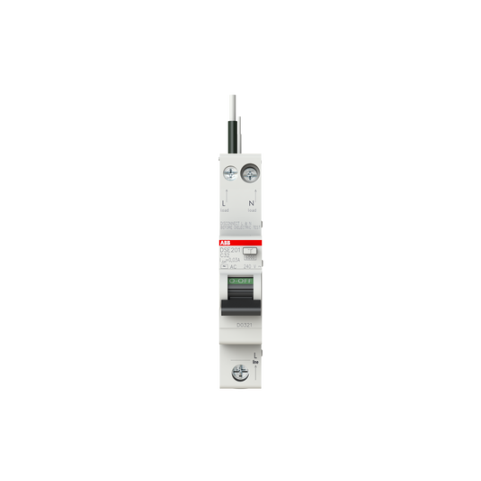 ABB RCBO 1P+N 32 A C-Curve 30mA 6 kA – قاطع RCBO ABB