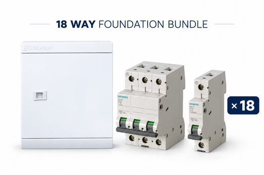 Siemens Foundations Bundle – El Sewedy Board + Siemens MCBs | باقة تأسيس كهرباء سيمنس