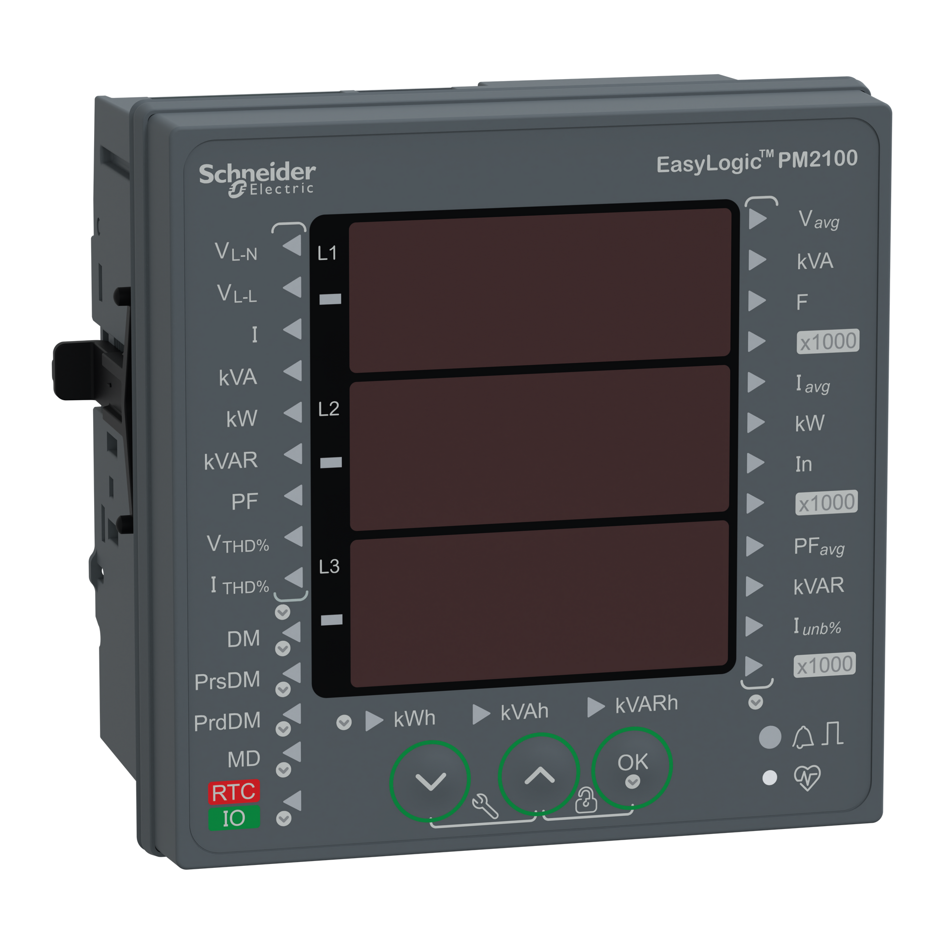Schneider Electric METSEPM2120 EasyLogic PM2120 Power & Energy Meter RS485 Class 1