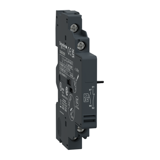 Schneider Electric GVAD1001 TeSys GV2/GV3 Auxiliary Contact 1 NC + 1 NO (FAULT)