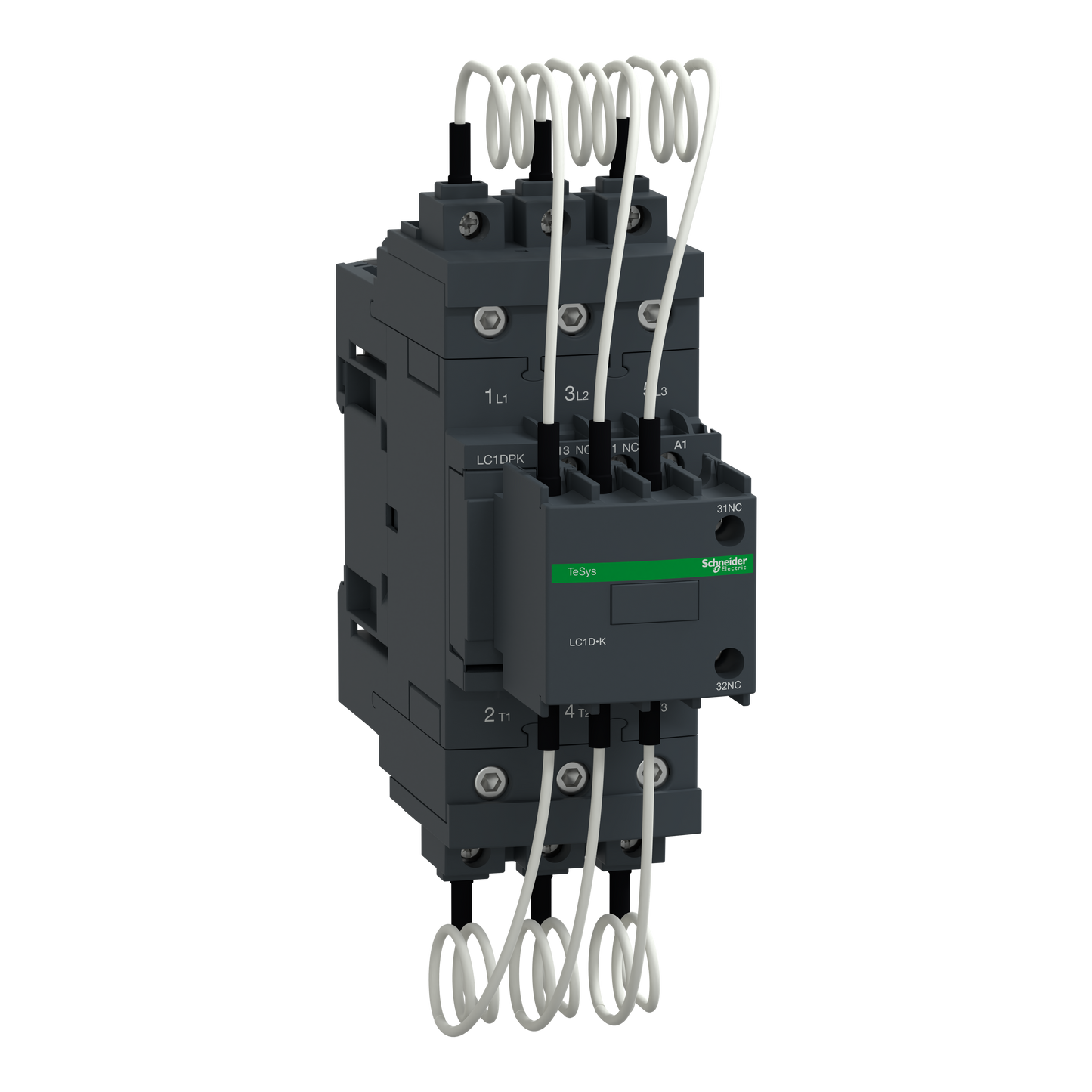 Schneider Electric LC1DTKM7 TeSys D Capacitor Contactor 40 kVAR 220V AC Coil