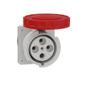 Schneider Electric 81694 PratiKa industrial socket - 125 A - 3P + E - 380...415 V AC - IP67 | Default Title | Default Title