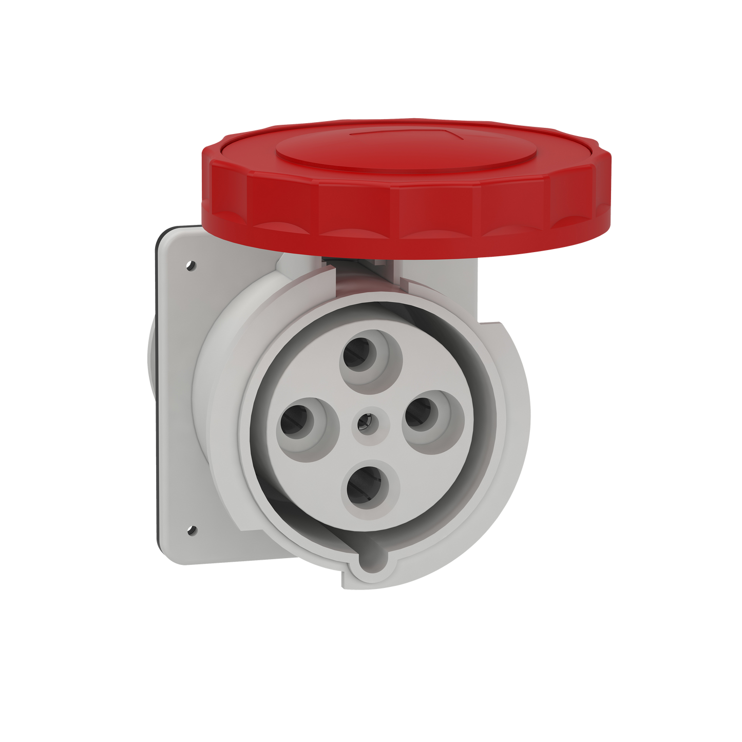 Schneider Electric 81694 PratiKa industrial socket - 125 A - 3P + E - 380...415 V AC - IP67 | Default Title | Default Title