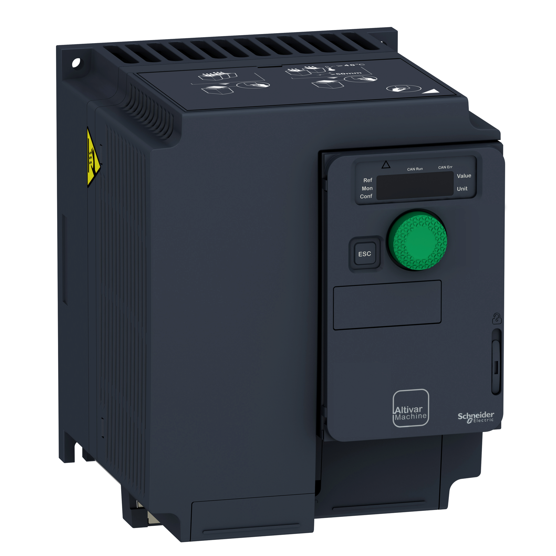 شنايدر إلكتريك Schneider ATV320U22M2C Altivar Machine ATV320 درايف سرعة متغيرة VSD 2.2 كيلو وات 200-240 فولت 1-Phase كومباكت / صغير الحجم