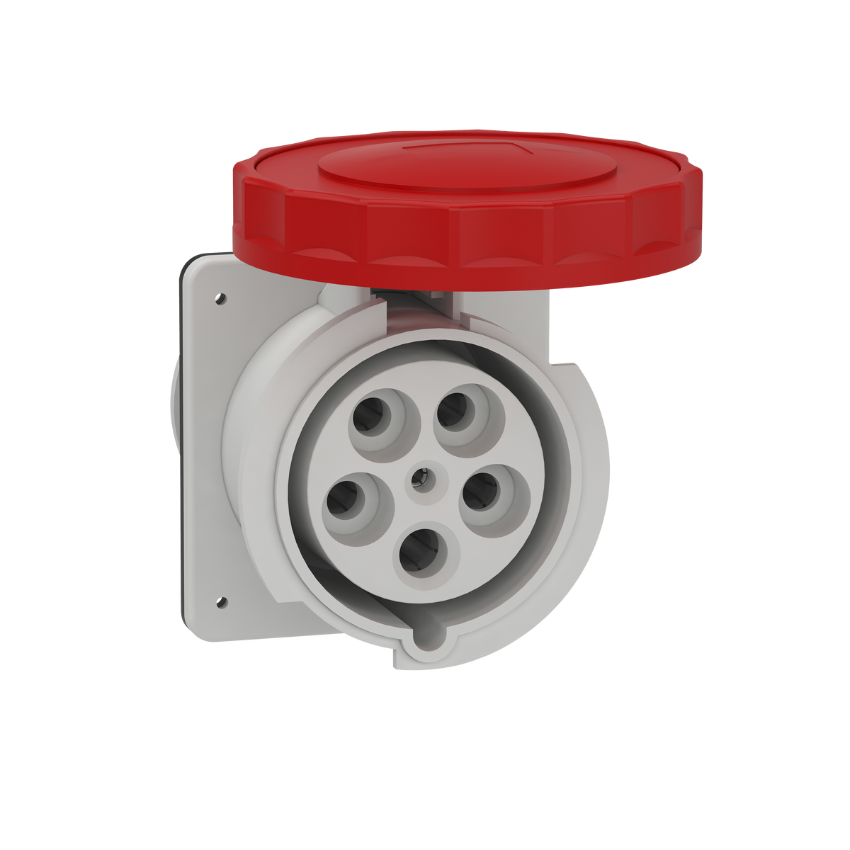Schneider Electric 81695 PratiKa industrial socket - 125 A - 3P + N + E - 380...415 V AC - IP67 | Default Title | Default Title