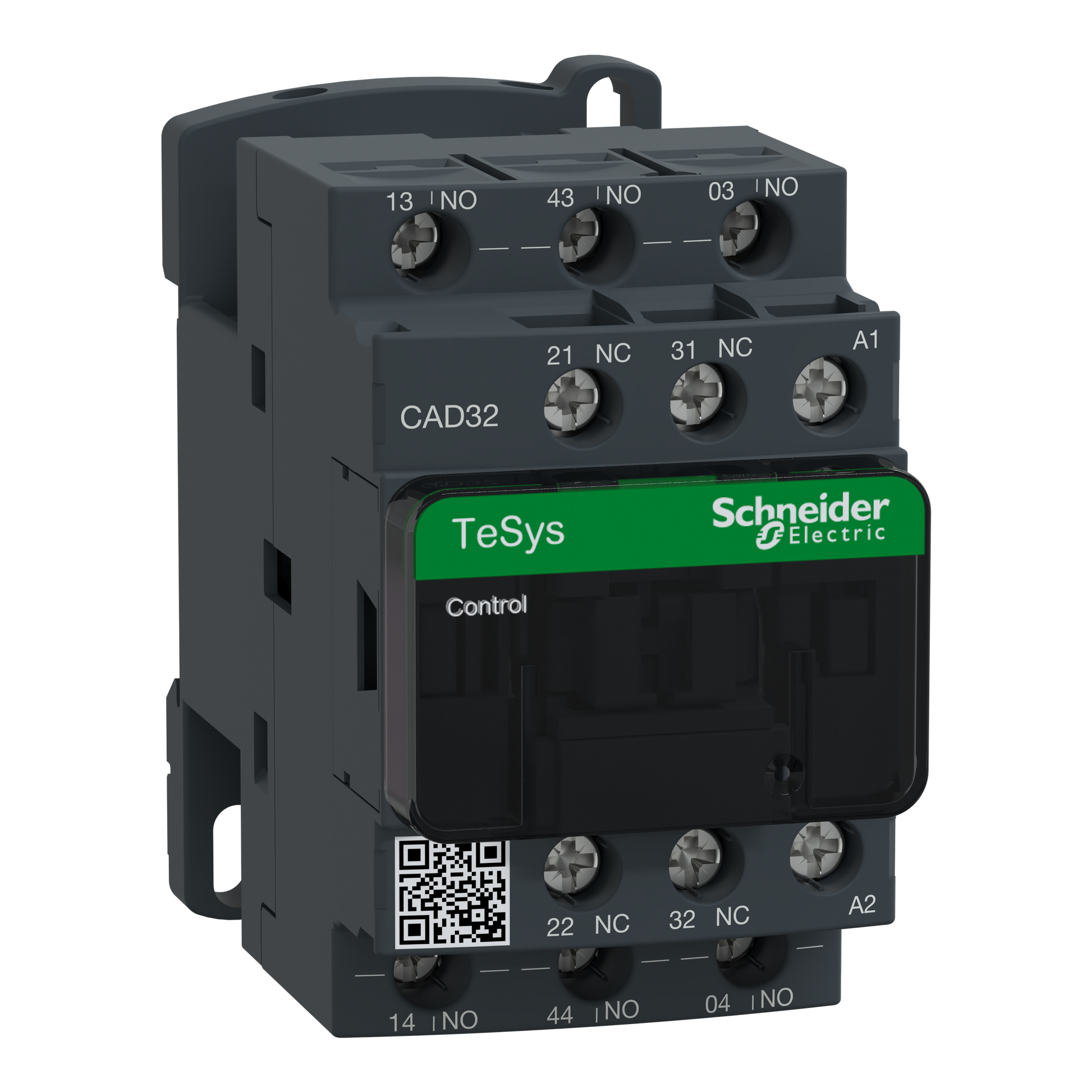 Schneider Electric CAD32E7 Control relay, TeSys Deca, 3NO+2NC, 0 to 690V, 48VAC 50/60Hz standard coil, screw clamp | Default Title | Default Title