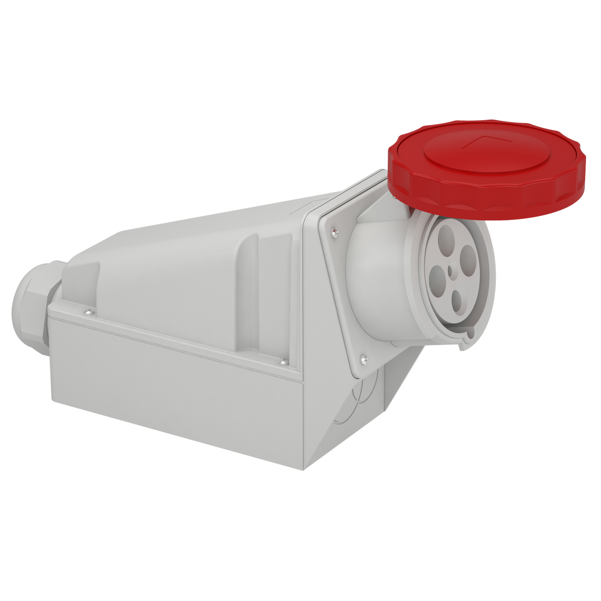 Schneider Electric 81194 PratiKa industrial socket - 125 A - 3P + E - 380...415 V AC - IP67 | Default Title | Default Title