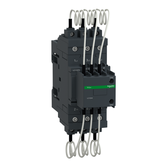 Schneider Electric LC1DPKM7 TeSys D Capacitor Contactor 30 kVAR 220V AC Coil