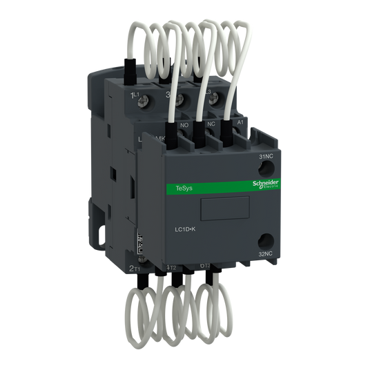 Schneider Electric LC1DMKM7 TeSys D Capacitor Contactor 25 kVAR 220V AC Coil