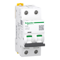Schneider Electric A9F74202 Acti9 iC60N MCB, 2P, 2A, C Curve, 50kA | Miniature Circuit Breaker