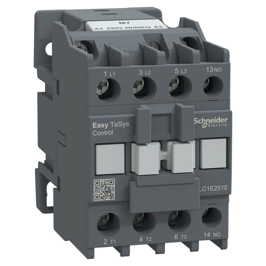Schneider Electric LC1E2510M7 Easy TeSys Contactor 25A 3P 220V AC Coil