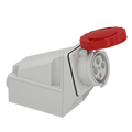 Schneider Electric 81182 PratiKa industrial socket - 63 A - 3P + E - 380...415 V AC - IP67 | Default Title | Default Title