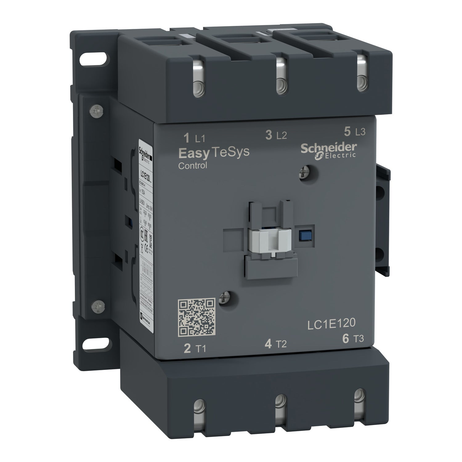 Schneider Electric LC1E120M5 Easy TeSys Contactor 120A 3P 220V AC Coil