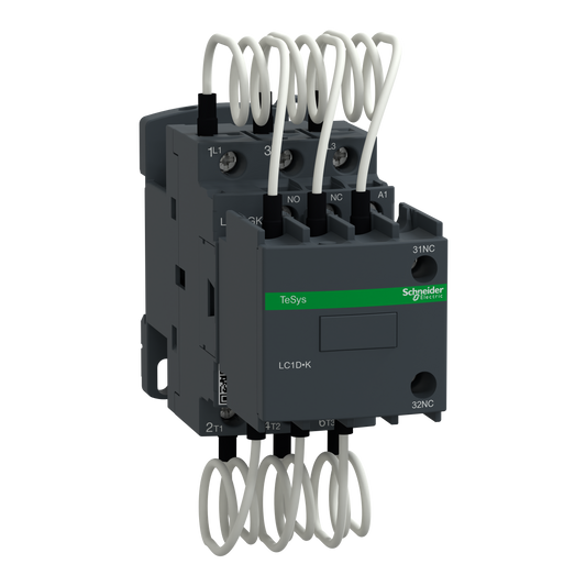 Schneider Electric LC1DGKM7 TeSys D Capacitor Contactor 16.7 kVAR 220V AC Coil