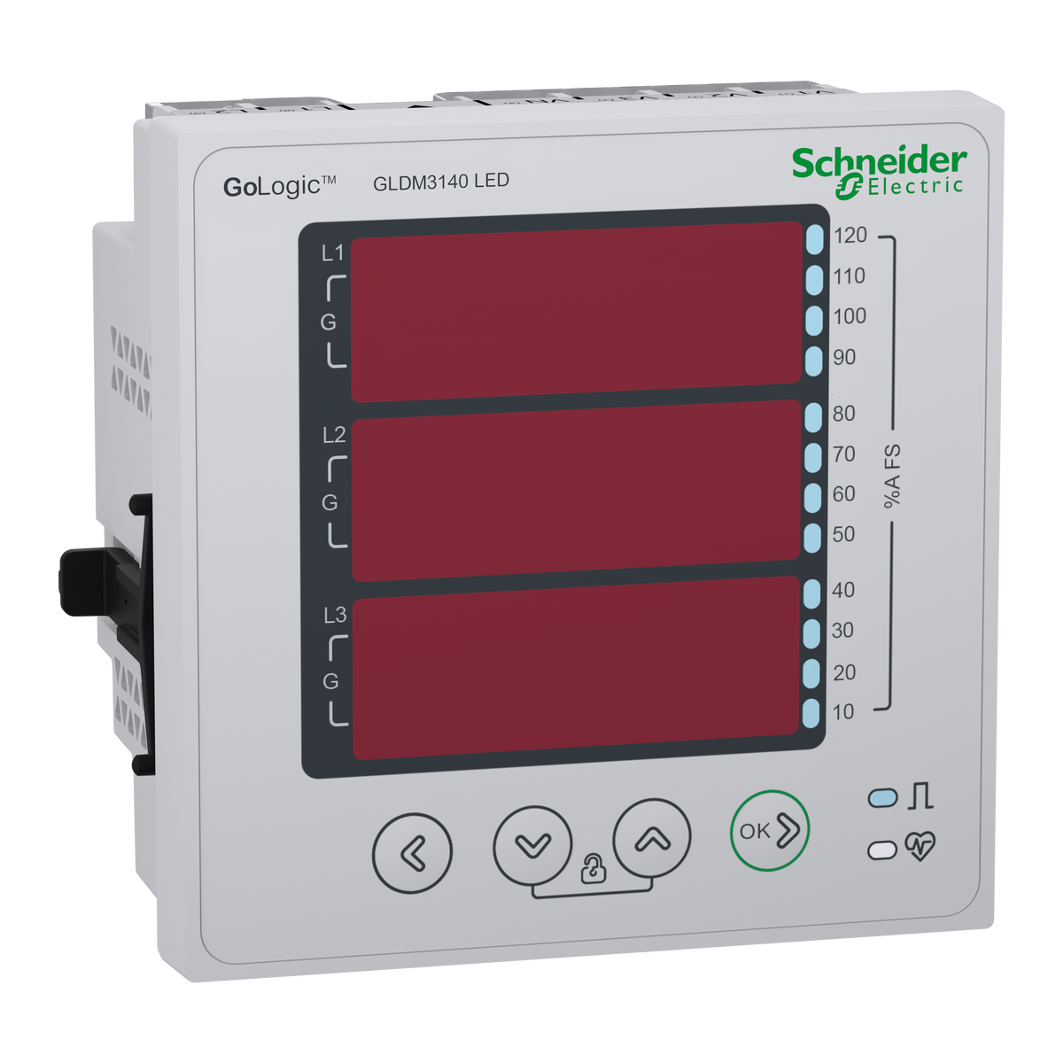 شنايدر إلكتريك Schneider METSEGLDM3141 GoLogic DM3141 Power & Energy Meter RS485