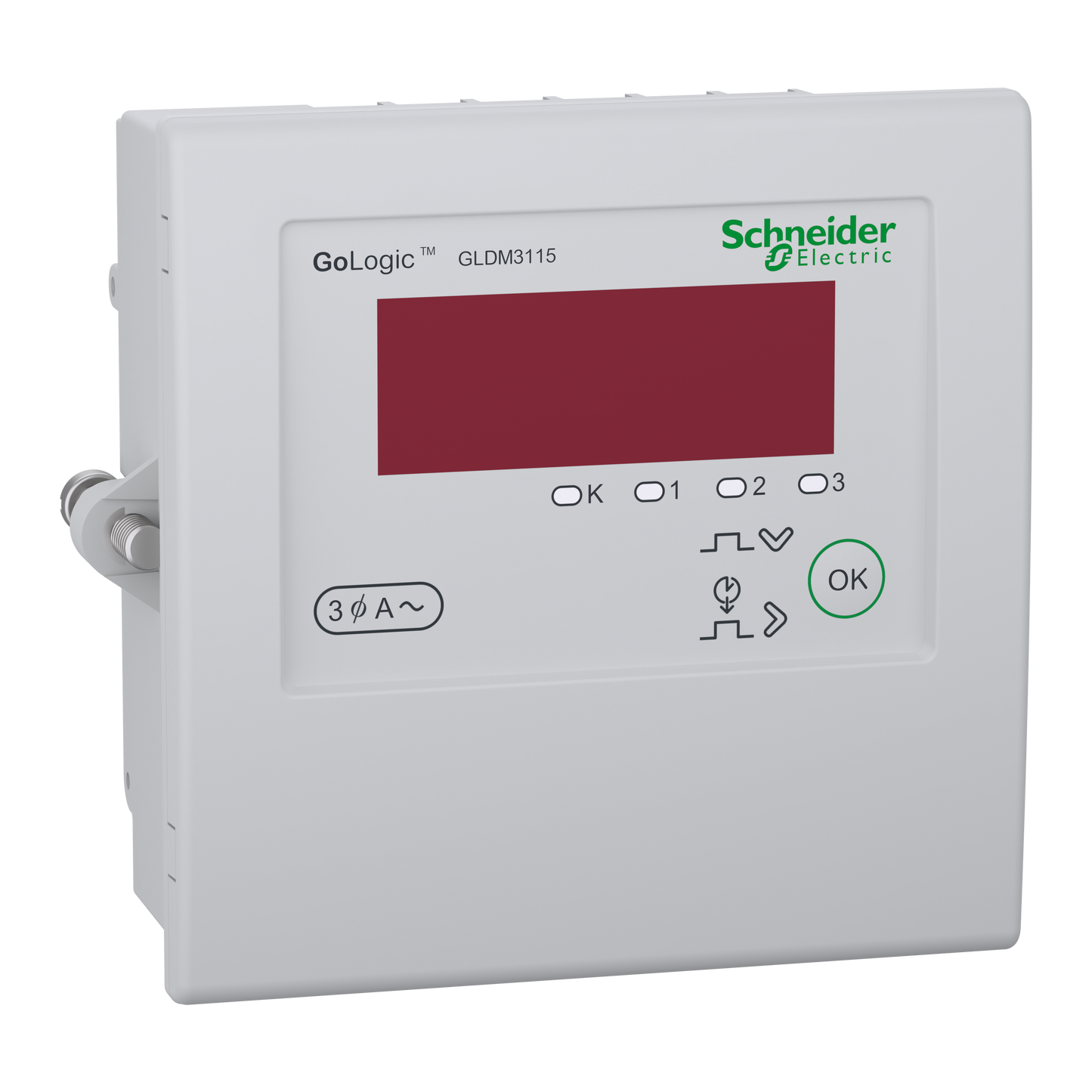 شنايدر إلكتريك Schneider METSEGLDM3115 GoLogic DM3115 Three Phase Ammeter لوحة كهرباء Meter