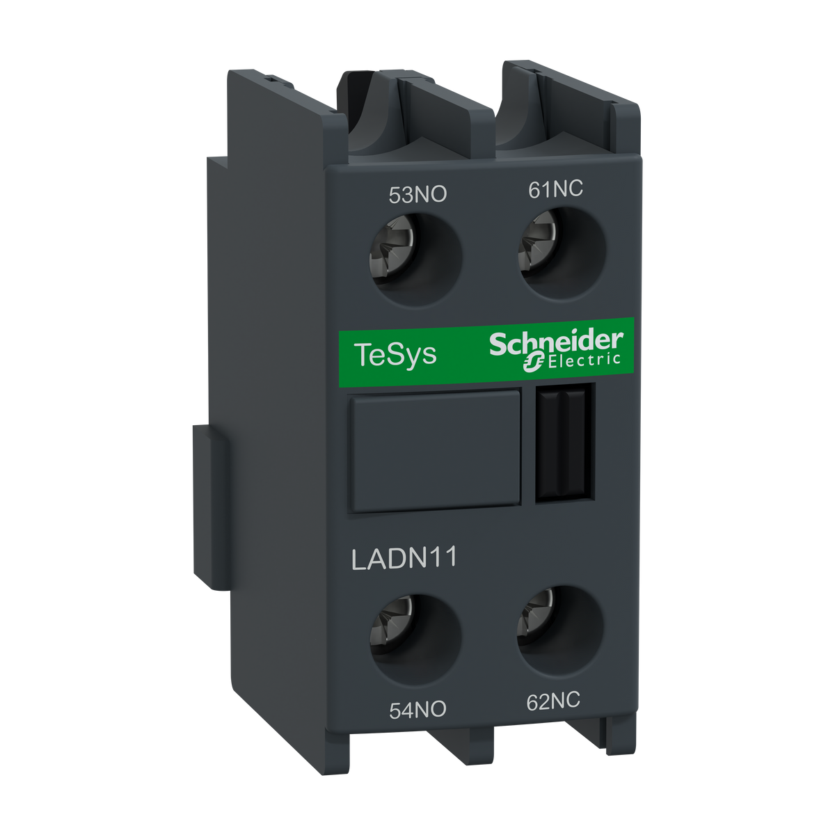 شنايدر إلكتريك Schneider LADN11 TeSys D كونتاكت مساعد / نقطة مساعدة Block 1NO + 1NC Front Mount
