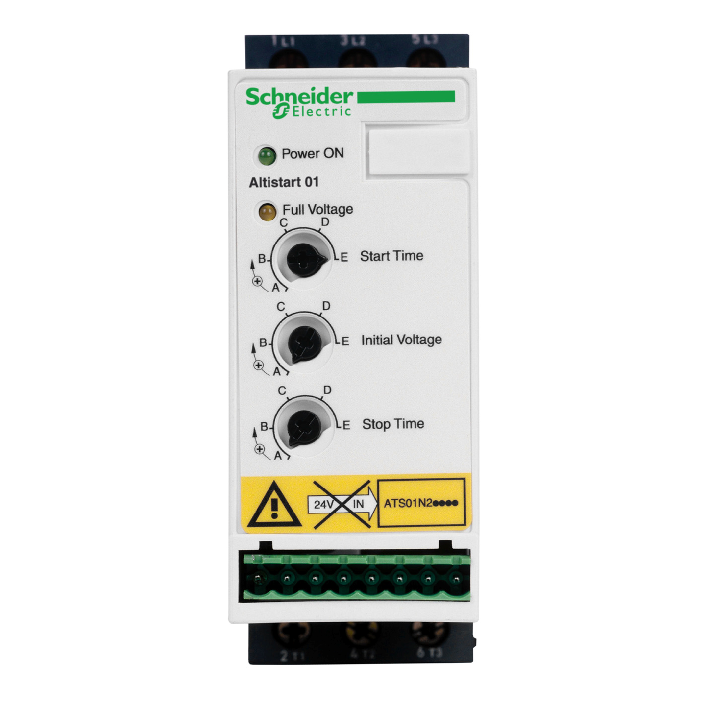 شنايدر إلكتريك Schneider ATS01N206QN Altistart 01 سوفت ستارتر 6 أمبير 380-415 فولت 1.5-3 كيلو وات