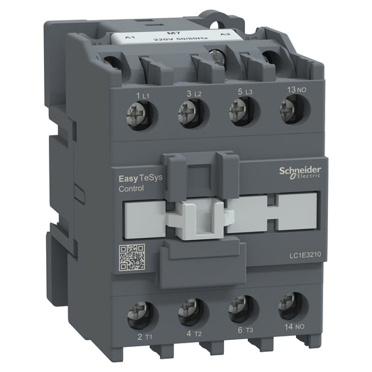 Schneider Electric LC1E3210M7 Easy TeSys Contactor 32A 3P 220V AC Coil