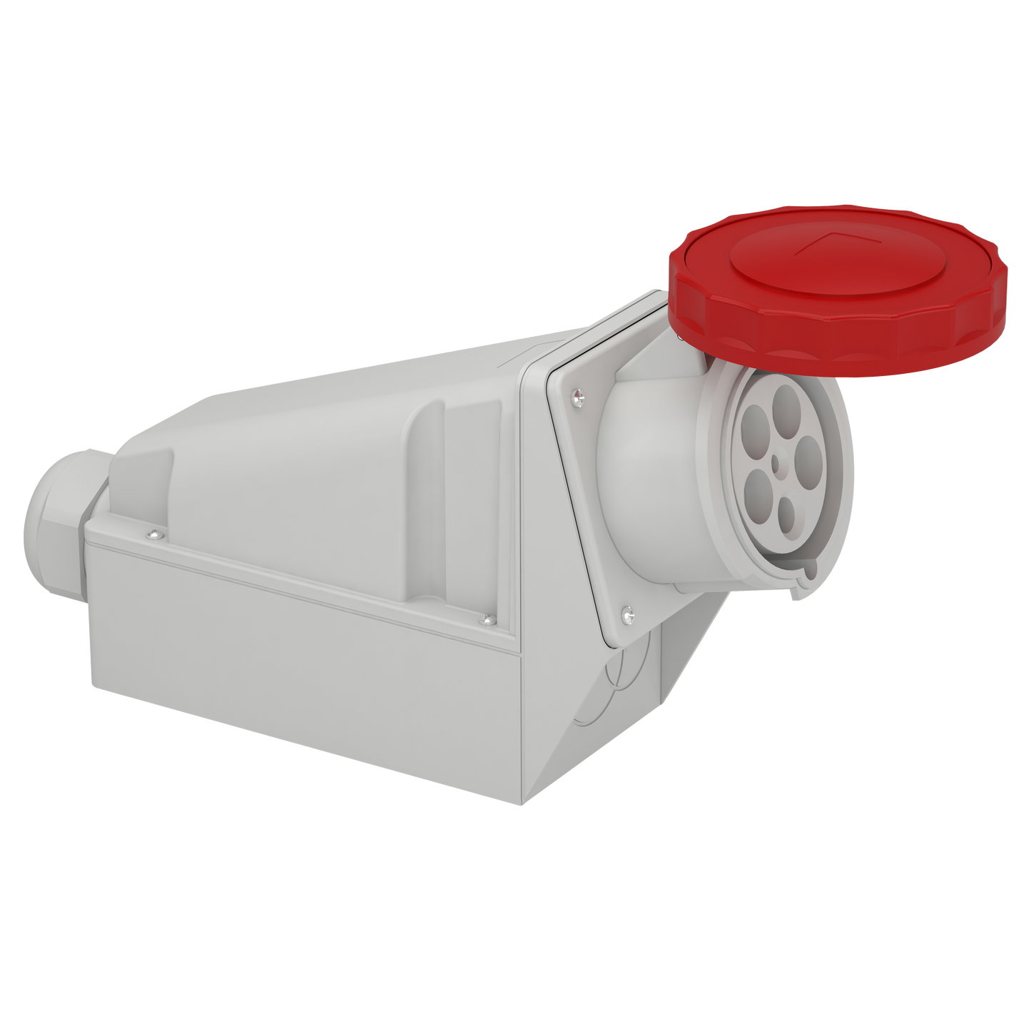 شنايدر إلكتريك Schneider 81195 PratiKa صناعي بريزة / سوكت - 125 أمبير - 3P 3 قطب + N + E - 380...415 فولت AC تيار متردد - IP67