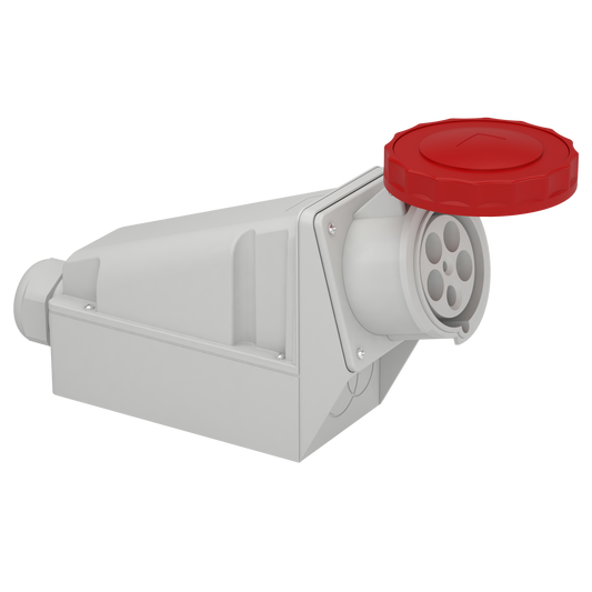 Schneider Electric 81195 PratiKa industrial socket - 125 A - 3P + N + E - 380...415 V AC - IP67 | Default Title | Default Title