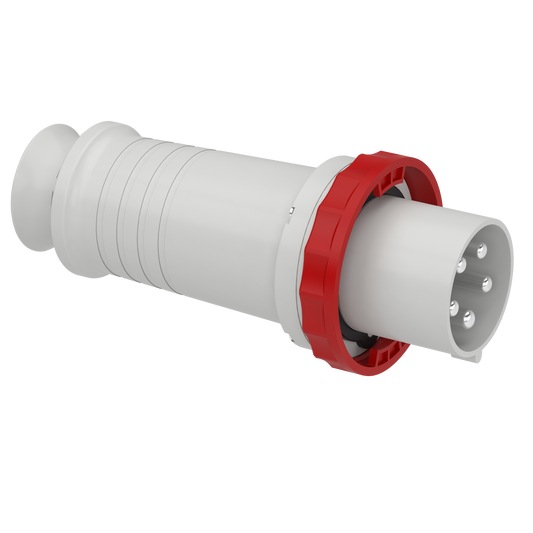 Schneider Electric 81395 PratiKa wander plug - straight - 125 A - 3P + N + E - 380...415 V AC - IP67 | Default Title | Default Title