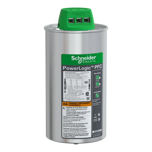 Schneider Electric BLRCH200A240B40 VarPlus Can HDuty Capacitor - 20/24 kvar - 400 V - 50/60Hz | Default Title | Default Title