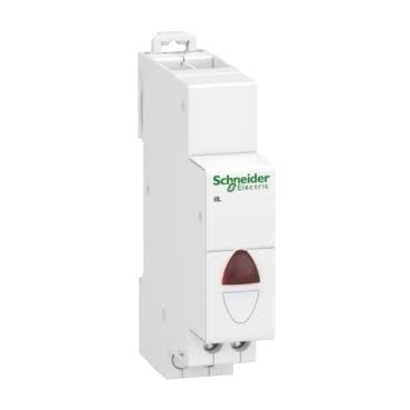 Schneider Electric A9E18320 Acti9 iIL Modular Indicator Light Red 110–230V AC