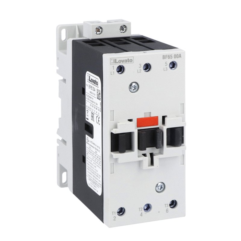 Lovato BF, BG & B 3-Pole Motor Contactors | AC & AC/DC Coil Options | كونتاكتور لوفاتو BF وBG وB ثلاثي الأقطاب | ملفات تحكم مترددة ومتردد أو مستمر