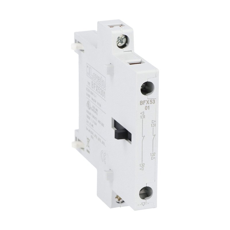 Lovato Contactor Accessories | Auxiliary Contacts, Interlocks & Delay Blocks | إكسسوارات كونتاكتور لوفاتو | نقاط مساعدة وإنترلوك وبلوك تأخير