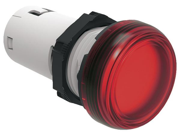 Lovato LPMLM LED Pilot Lights | 230V AC, Green, Red & Yellow, IP66 | لمبة بيان لوفاتو LPMLM | ليد230 فولت، أخضر وأحمر وأصفر، IP66