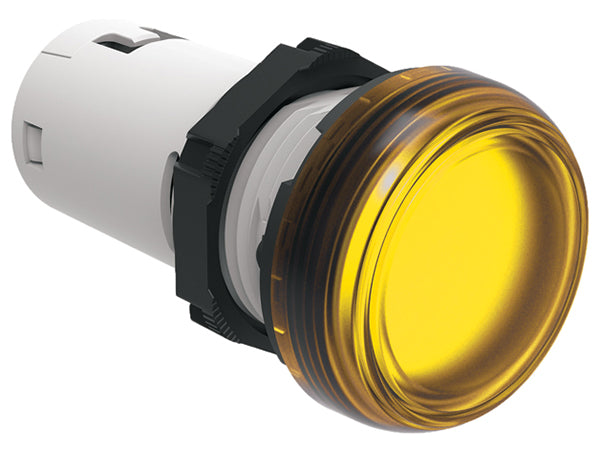 Lovato LPMLM LED Pilot Lights | 230V AC, Green, Red & Yellow, IP66 | لمبة بيان لوفاتو LPMLM | ليد230 فولت، أخضر وأحمر وأصفر، IP66