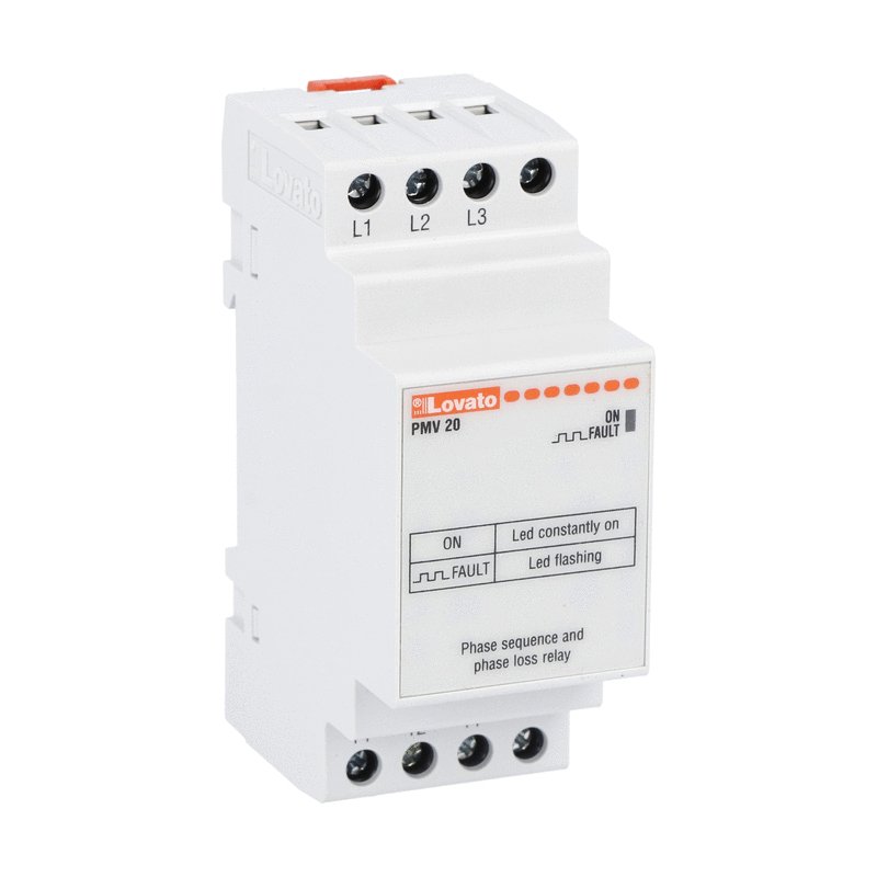 Lovato PMV Phase Monitoring Relays | Phase Failure, Sequence & Voltage Protection | ريلاي حماية فازات لوفاتو PMV | سقوط وعكس الفازات ومراقبة الجهد حسب الموديل