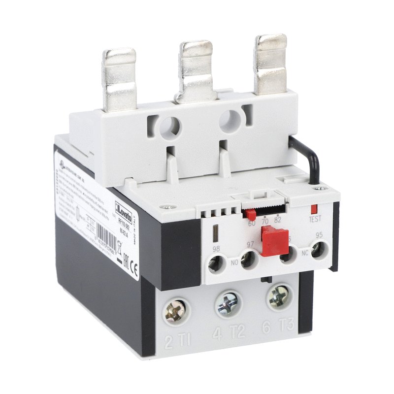 Lovato RF Thermal Overload Relays | Adjustable Motor Protection 0.4-250A | أوفرلود حراري لوفاتو RF لحماية المحركات | تيار قابل للضبط من 0.4 إلى 250 أمبير