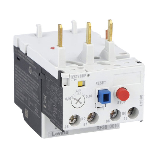 Lovato RF Thermal Overload Relays | Adjustable Motor Protection 0.4-250A | أوفرلود حراري لوفاتو RF لحماية المحركات | تيار قابل للضبط من 0.4 إلى 250 أمبير