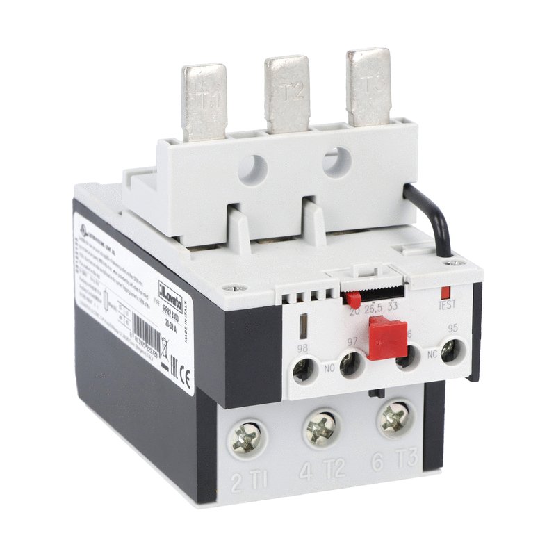 Lovato RF Thermal Overload Relays | Adjustable Motor Protection 0.4-250A | أوفرلود حراري لوفاتو RF لحماية المحركات | تيار قابل للضبط من 0.4 إلى 250 أمبير