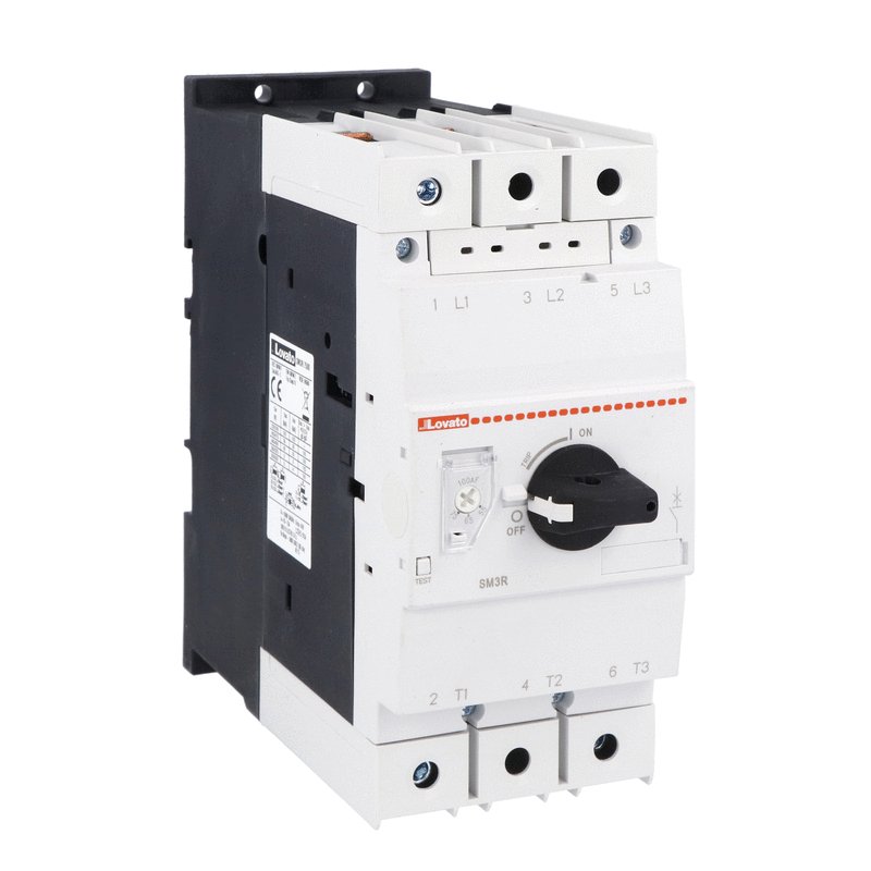 Lovato SM Motor Protection Circuit Breakers | Adjustable MPCB 0.63-100A | قاطع حماية موتور لوفاتو SM | مفتاح حراري مغناطيسي قابل للضبط 0.63-100 أمبير