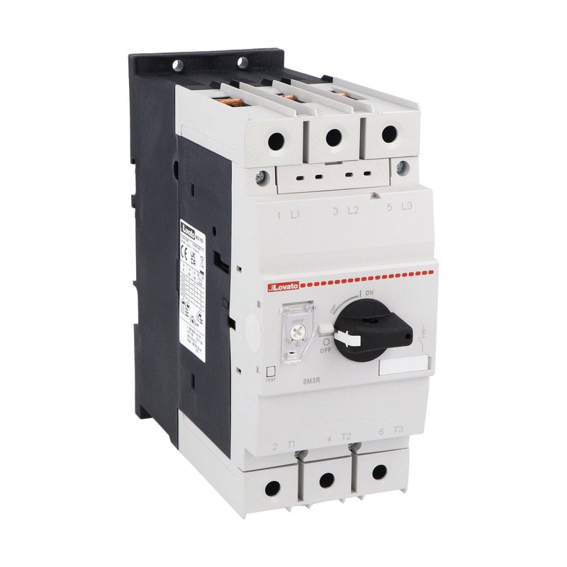Lovato SM Motor Protection Circuit Breakers | Adjustable MPCB 0.63-100A | قاطع حماية موتور لوفاتو SM | مفتاح حراري مغناطيسي قابل للضبط 0.63-100 أمبير