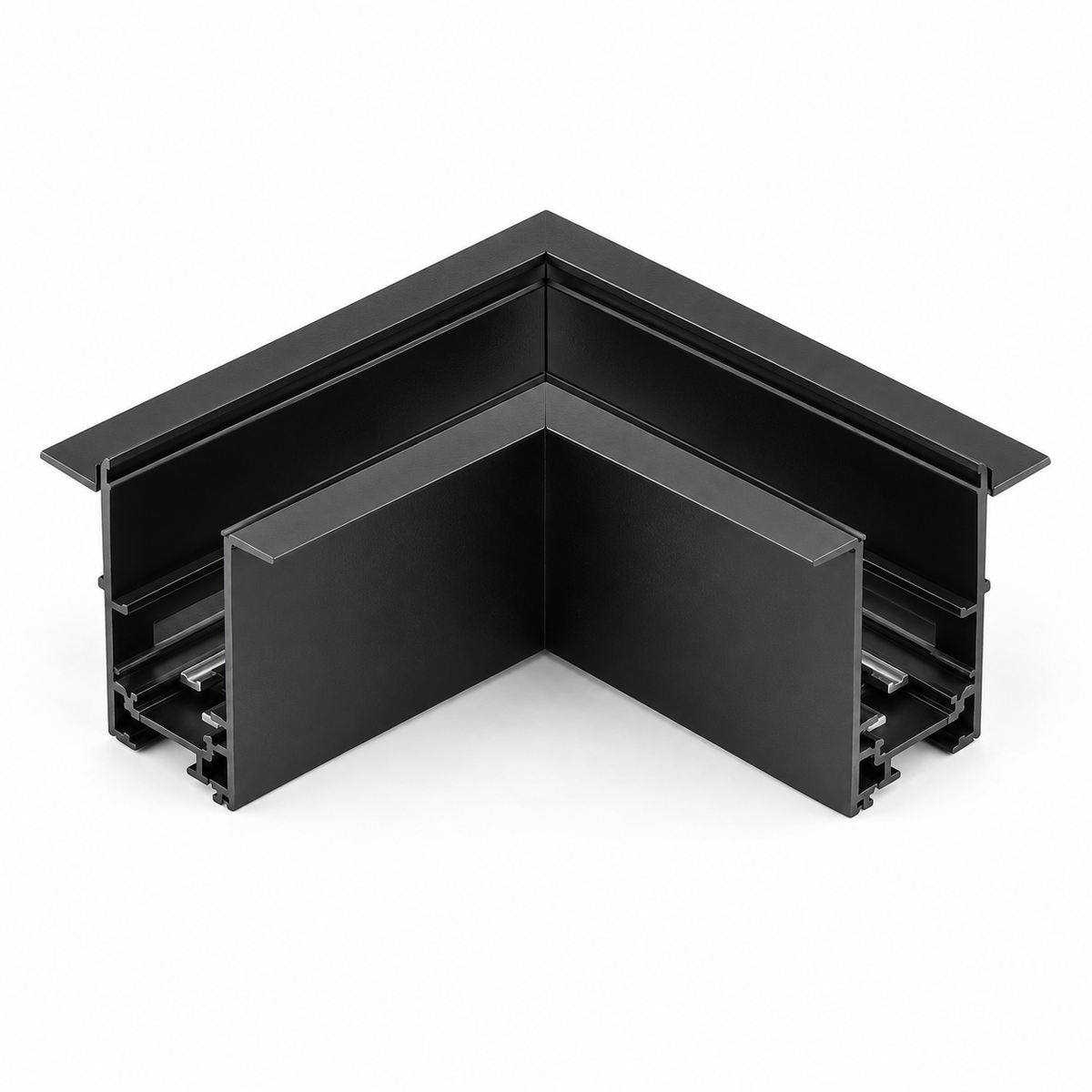 Luma magnetic track corner b black product photo | ماجنتيك تراك