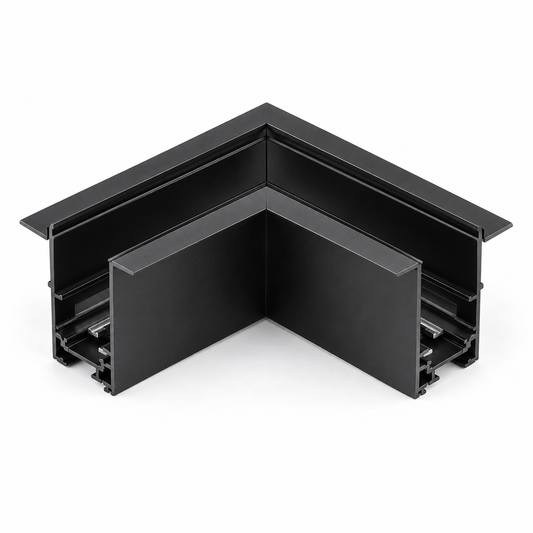 Luma magnetic track corner b black product photo | ماجنتيك تراك