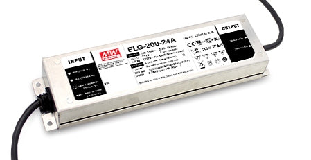 MEAN WELL ELG-200 official manufacturer product photo; output and option label may differ | مين ويل