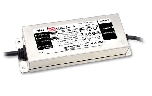 MEAN WELL ELG-75 official manufacturer product photo; output and option label may differ | مين ويل