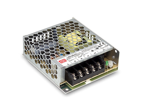 MEAN WELL LRS-35 official manufacturer product photo; output and option label may differ | مين ويل