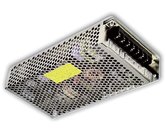 MEAN WELL RS-150 official manufacturer product photo; output and option label may differ | مين ويل