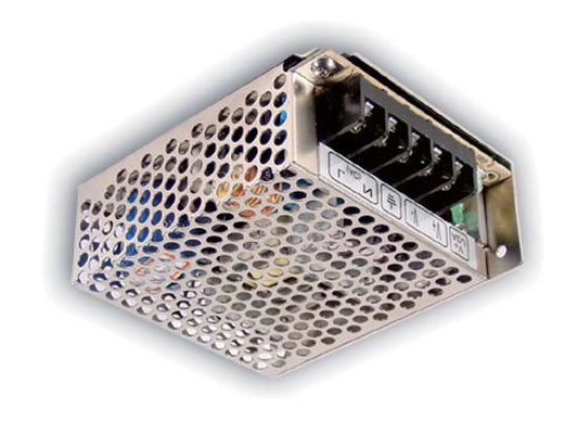 MEAN WELL RS-35 official manufacturer product photo; output and option label may differ | مين ويل