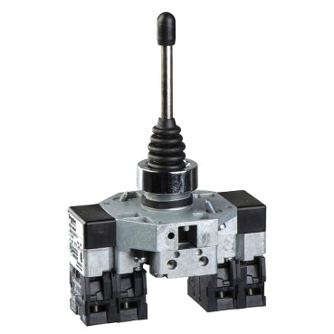 XD2GA8241 joystick controller by Spark, Harmony XB5 22 mm, metallic housing with black connectors