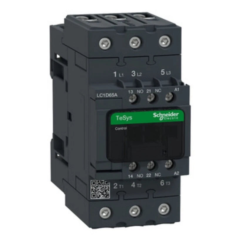 Schneider Electric TeSys D LC1D65A Contactor | LC1D65AM7, 3-Pole, 65A AC-3, 220V AC Coil