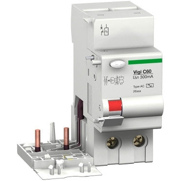 Schneider Electric 26611 Residual-Current Add-On Blocks | C60