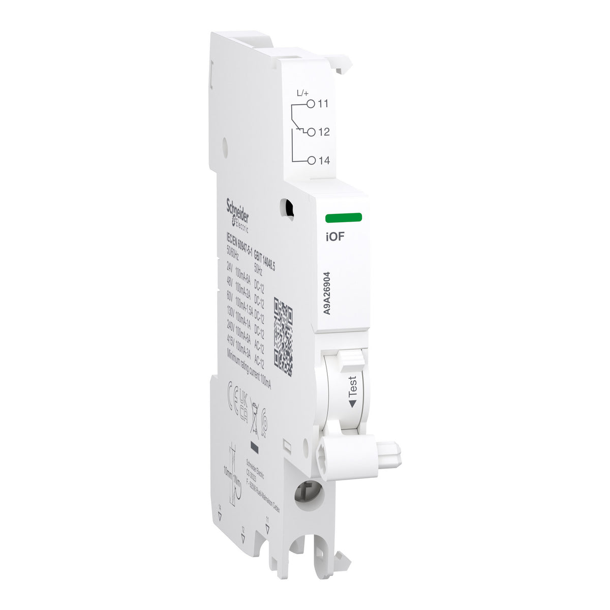 Schneider Electric A9A26904 RCBO Circuit Breakers | Acti 9 Residual current devices - RCDs